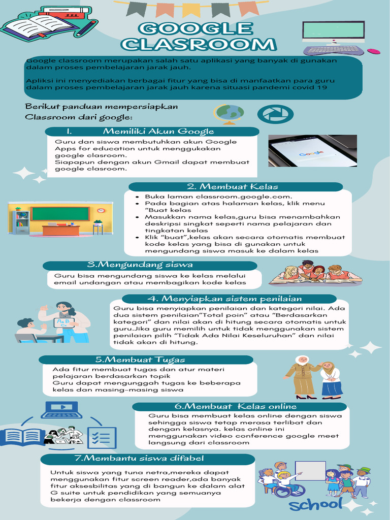Pemanfaatan Google Classroom untuk Pembelajaran | PDF