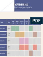 Gráfico Diagrama Carta Gantt Calendario de Trabajo Color Pastel - 20231204 - 224923 - 0000