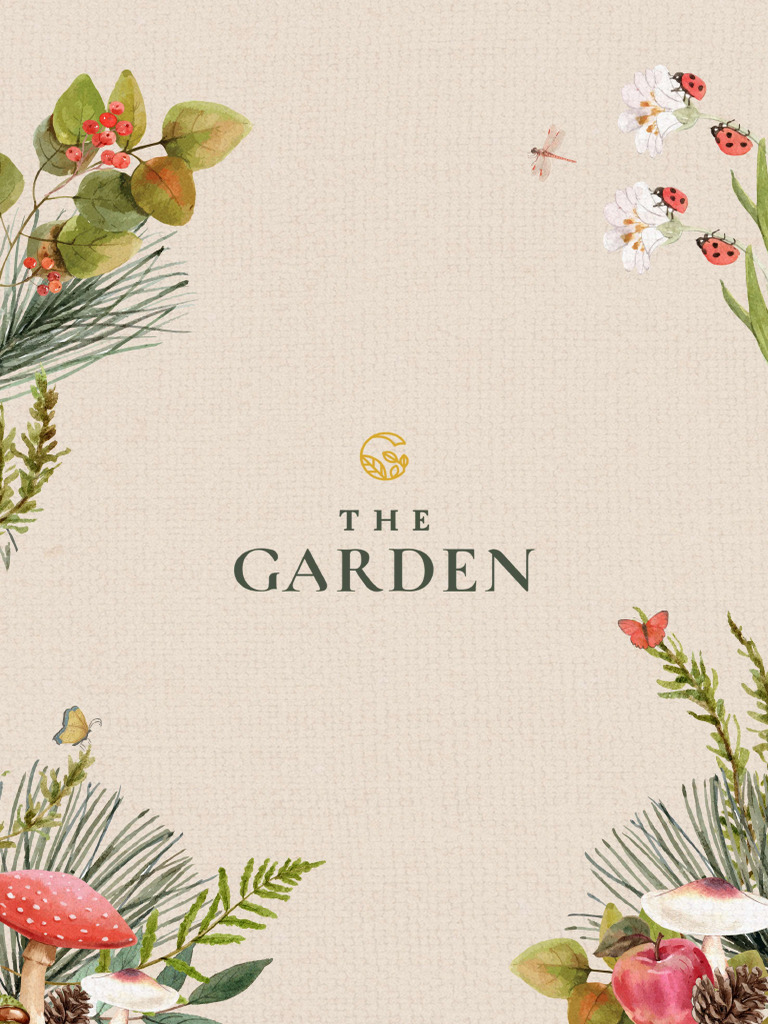 Menu The Garden MKG | PDF