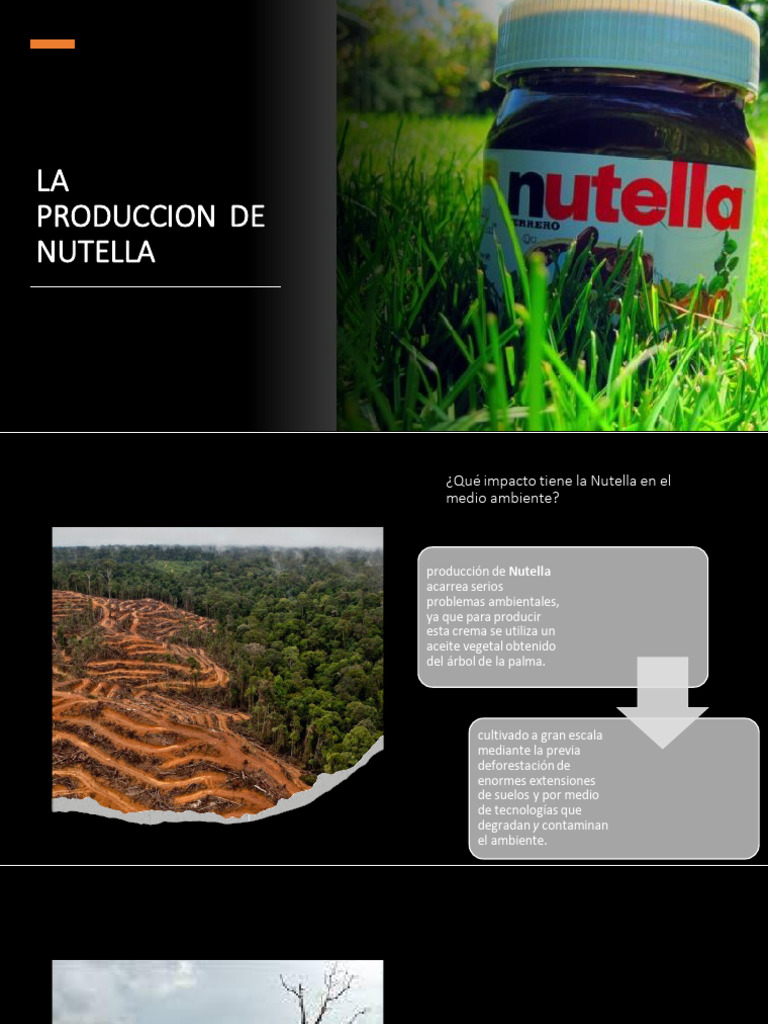 Impacto Ambiental de la Producción de Nutella | PDF | Tecnología