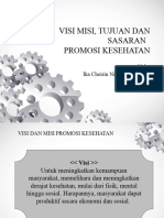 P5 - Visi Misi Promosi Kesehatan