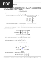 Millman Thevenin Theorem