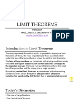 Week 16 - L13 - Limit Theorems