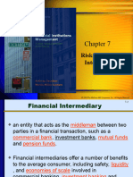 Risk As Financial Intermediation