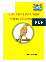 Manual Canarios de Color 2013