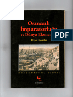 Osmanlı İmparatorluğu Ve Dunya Ekonomisi