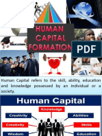 Human Capital Formation