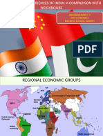 Comparison Between India, Pakistan and China-1