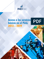 Acceso A Los Servicios Basicos 2013 - 2019