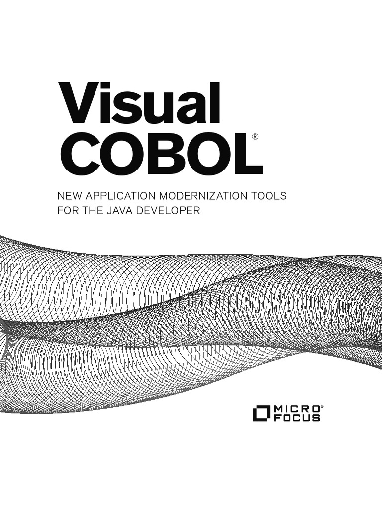 Visual Cobol New Application Modernization Tools For The Java Developer ...