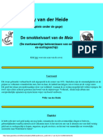 Heide, Willy Van Der - de Smokkelvaart Van de Maia (Boek)