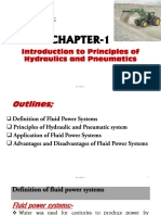 Fluid Power System, CHAPTER-1