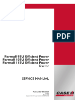 CASE IH Farmall 115U Efficient Power Tractor Service Repair Manual