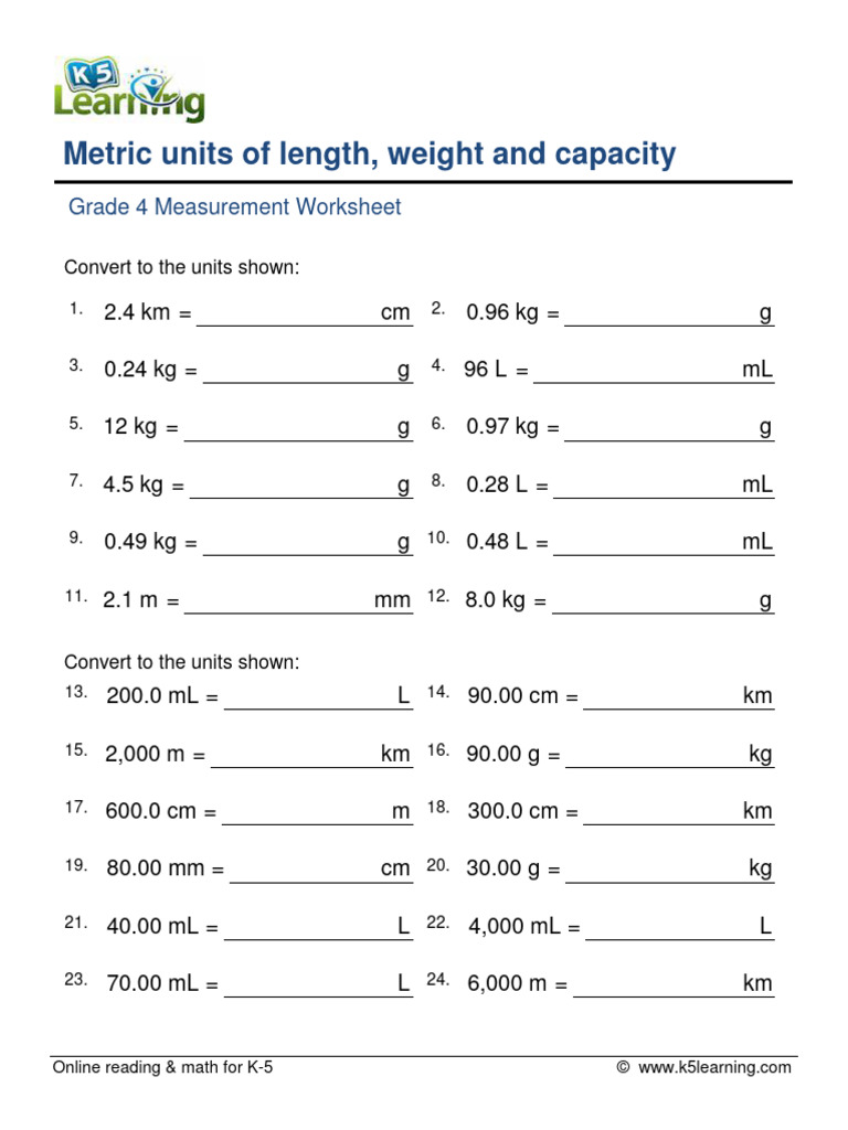 grade-4-convert-metric-units-length-weight-capacity-a-pdf-teaching