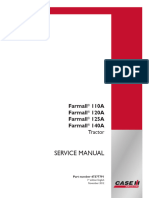 CASE IH Farmall 125A Tractor Service Repair Manual