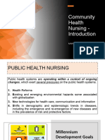 Community Health Nursing - Enhancement