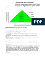 Memory Hierarchy Design and Its Characteristics