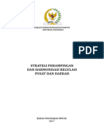 2017 - Strategi Perampingan & Harmonisasi Regulasi Pusat & Daerah