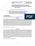 Pendampingan Desain Penyusunan Laporan Keuangan Berdasarkan Sak Emkm Berbasis Microsoft Excel Pada Umkm Pia RB Pasuruan