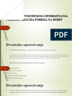 Predavanje Br.4. Problem Dvostrukog Oporezivanja I Harmonizacija Poreza Na Dobit