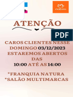 Promoção Especial 30.11 Até 04.12..23