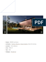 Architectural Project Forest Villa