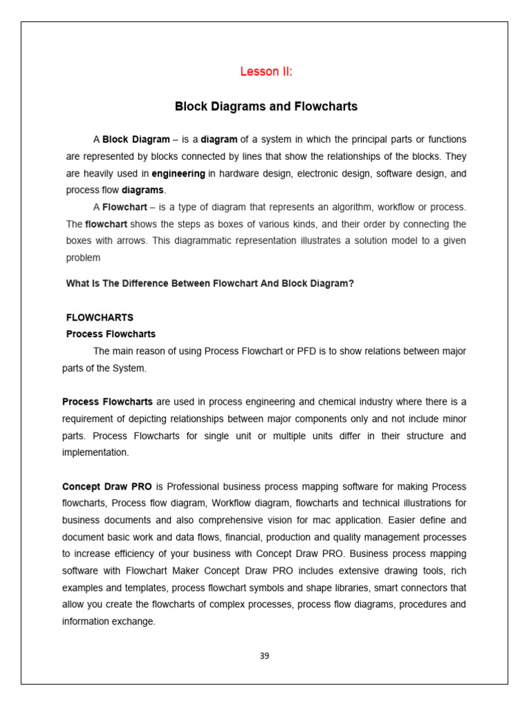 CPE 361 Block Diagram and Flowchart Chapter 2 | PDF | Computing ...