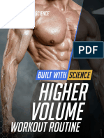 BWS Higher Volume Workout Routine