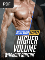 BWS Higher Volume Workout Routine