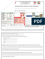 Trabalho de Grupo - Análise de Rótulos e Aditivos