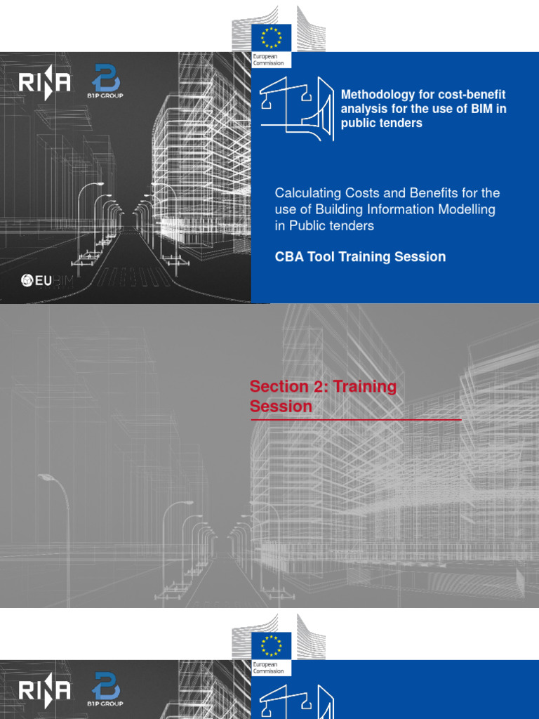 Presentation CBA Tool Training Session | PDF | Cost–Benefit Analysis