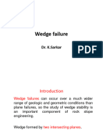 Wedge Failure