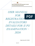 Evaluators Usermanual