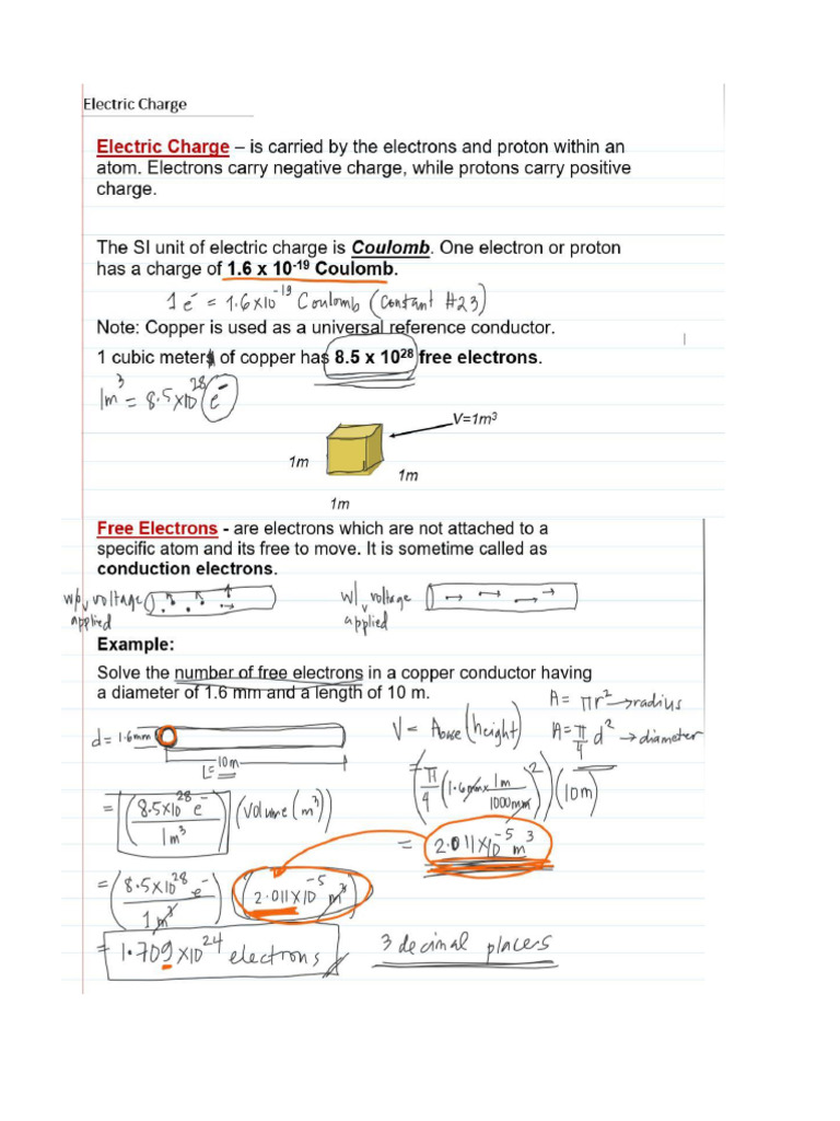 EE331A P2 ElectricCharge-ElectricEnergyPower | PDF