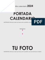 Calendario Pared Grapado 2024