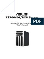 TS700-E4/RX8 Server: Pedestal/5U Rackmount Server User's Manual