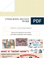 Unpacking Decent Work