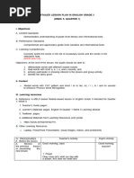 A Detailed Lesson Plan in English 3 1st Quarter