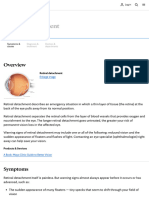 Retinal Detachment - Symptoms and Causes - Mayo Clinic