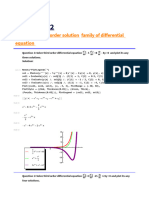 Practical-2: Plotting of Third Order Solution Family of Differential Equation