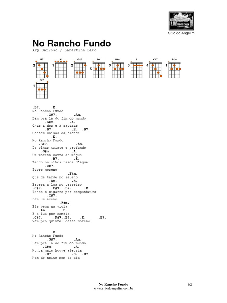 No Rancho Fundo | PDF