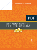 Let's Speak Indonesian! Vol 1