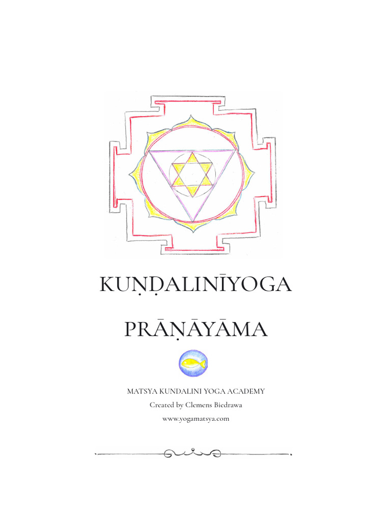 Introduction Pranayama!!!! | PDF | Prana | Kundalini