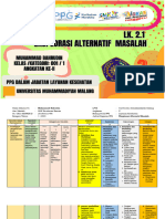 LK 2.1 Eksplorasi Alternatif Solusi Belajar