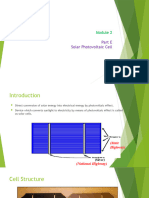 Part E - SOLAR PV CELL