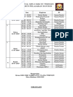 Jadwal MPLS