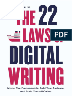 (Ship 30 For 30) Dickie Bush, Nicolas Cole - The 22 Laws of Digital Writing-Self-Published (2021)