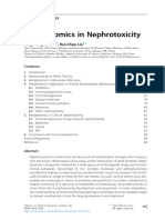 Metabolomics in Nephrotoxicity