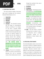 Types of Structural Steel Members | PDF | Beam (Structure) | Column