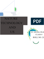 Nature Technology and Us